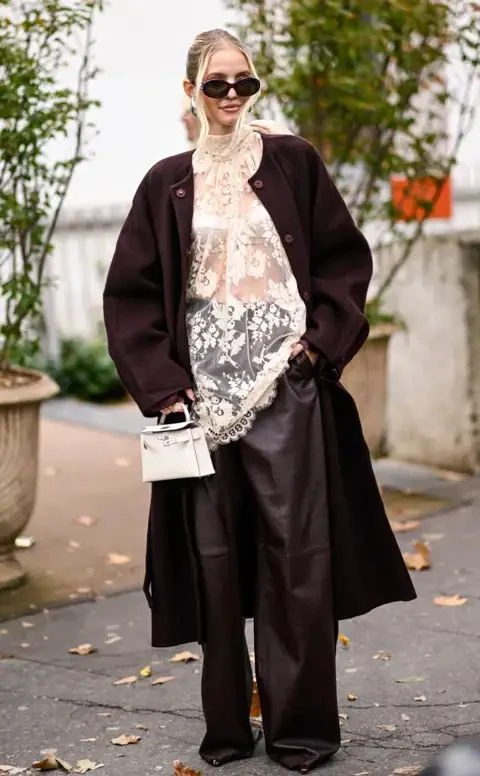 Guía de estilo transparencias, el detalle retro para potenciar tus looks de invierno