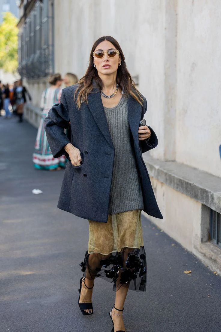 Guía de estilo transparencias, el detalle retro para potenciar tus looks de invierno