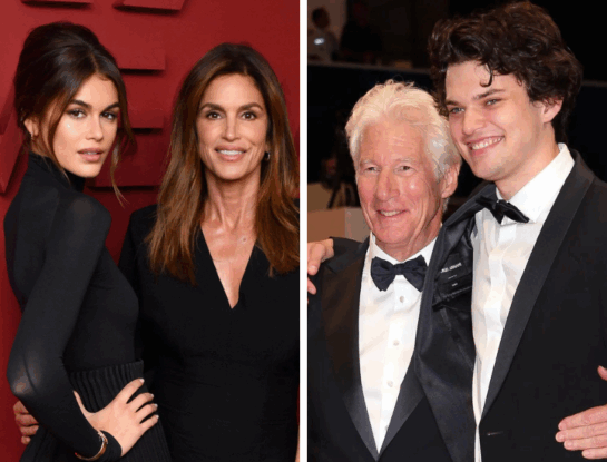 La hija de Cindy Crawford y el hijo de Richard Gere, juntos: 30 años después de un amor icónico