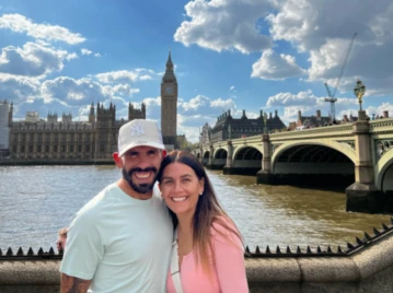 Las fotos de Carlos Tevez y su familia en un safari en Kenia