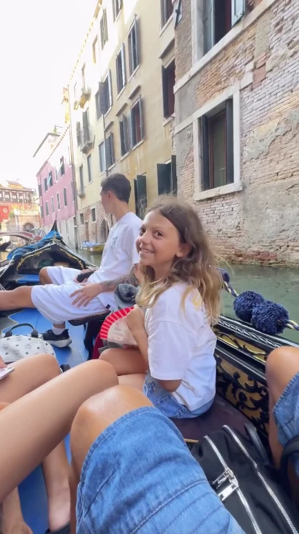 Las vacaciones soñadas de Evagelina Anderson, Martín Demichelis y sus hijos en Italia 