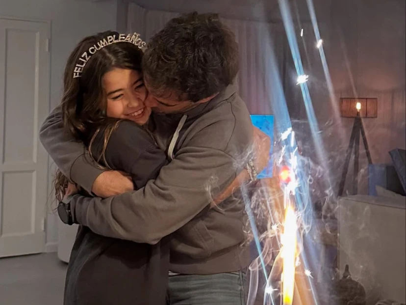 Nicolás Cabré habló sobre su hija Rufina y cómo la protege del impacto mediático