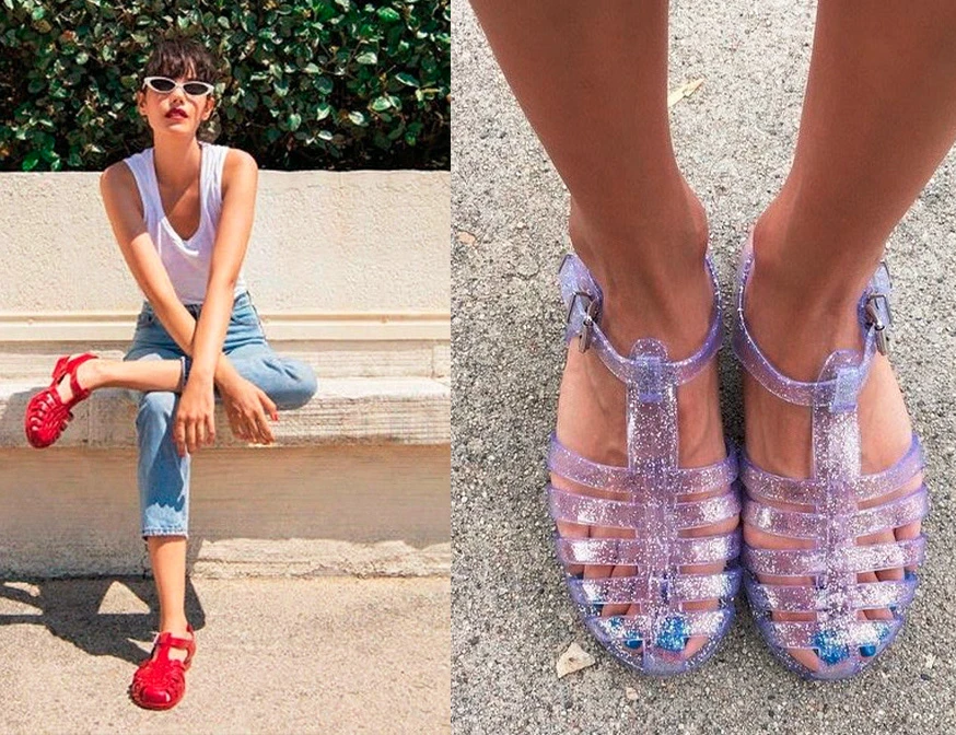 sandalias jelly