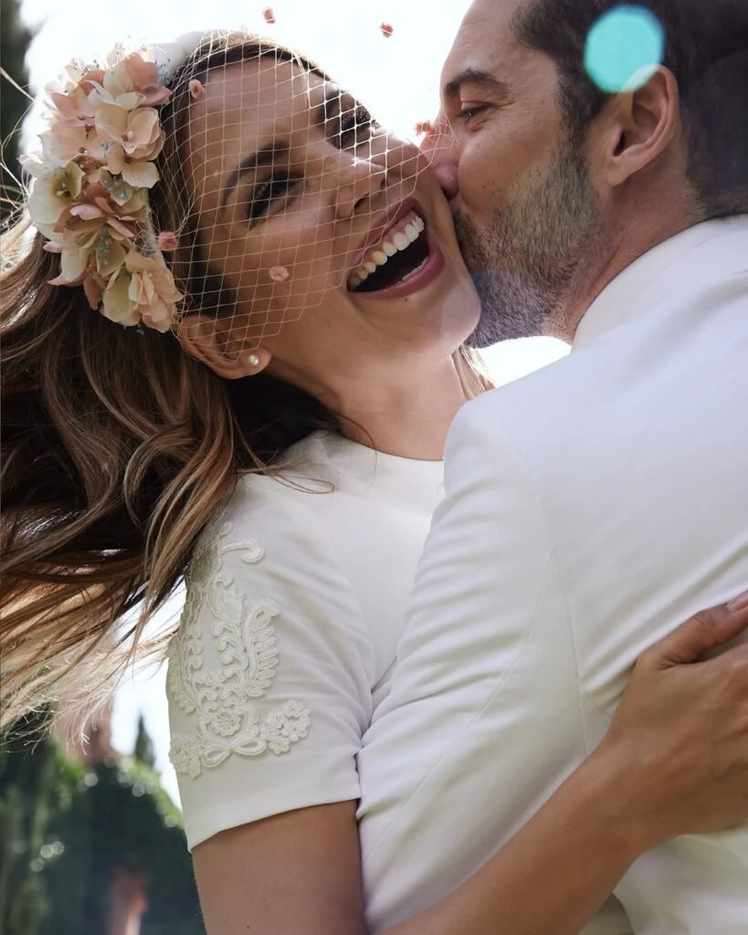 El casamiento de David Bisbal y Rosanna Zanetti. Foto: IG