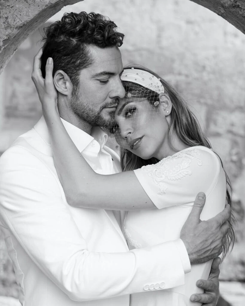 El casamiento de David Bisbal y Rosanna Zanetti. Foto: IG