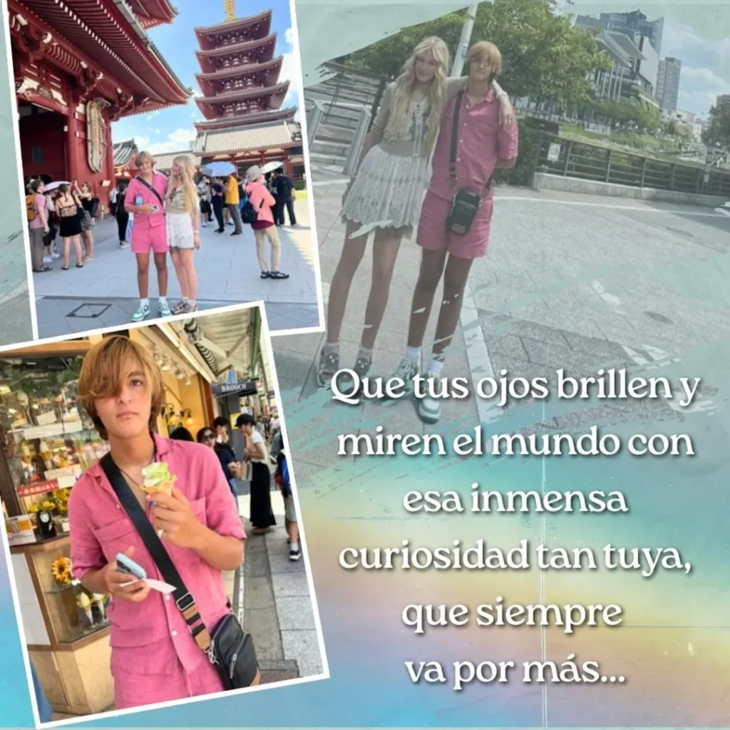 Las fotos que compartió Cris Morena por el cumpleaños de su nieto Inti. Foto: IG
