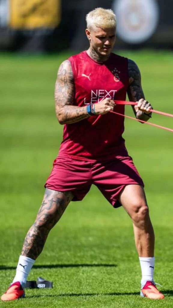 Mauro Icardi y su reincorporación al Galatasaray. Foto: IG