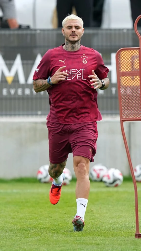 Mauro Icardi y su reincorporación al Galatasaray. Foto: IG