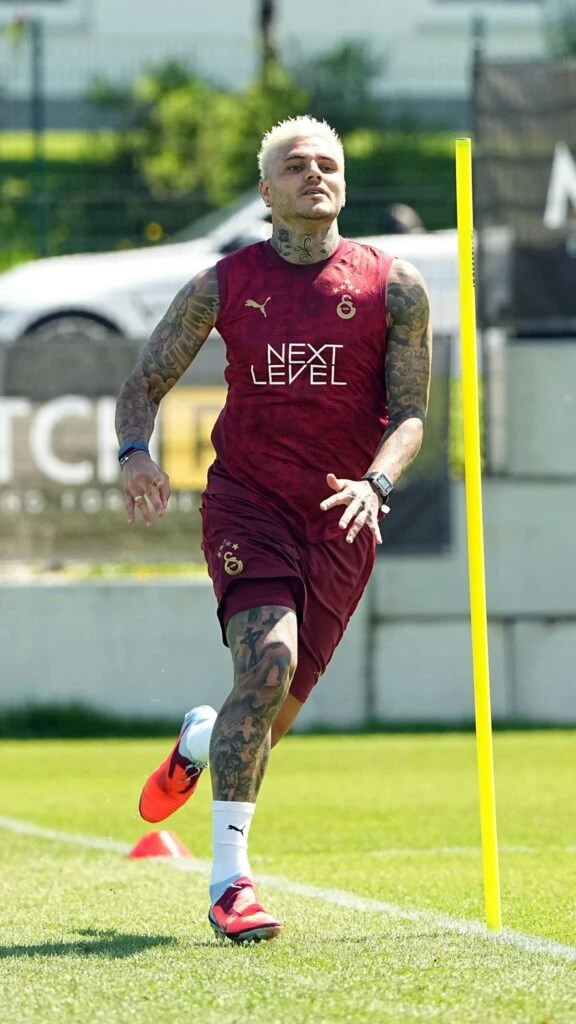 Mauro Icardi y su reincorporación al Galatasaray. Foto: IG