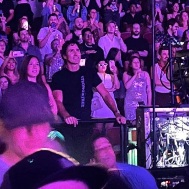 Las fotos de Justin Trudeau en el concierto de Katy Perry en Montreal: cada vez más cerca
