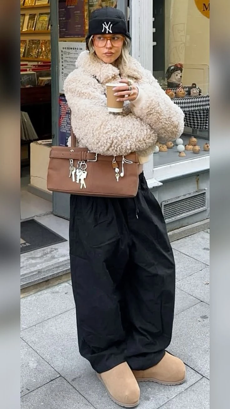 7 looks en tonos neutros para abrigarse en la semana polar