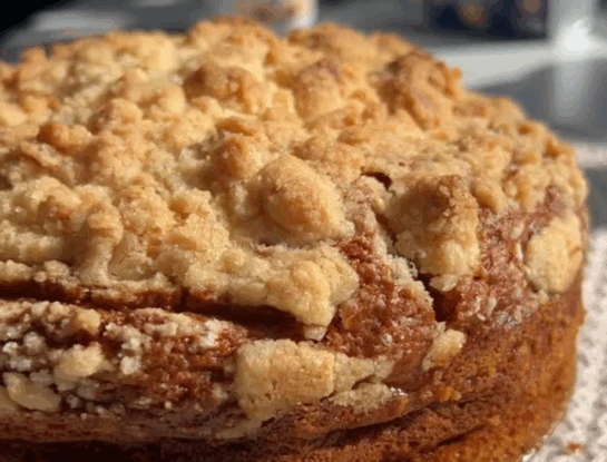 Torta matera con crumble: húmeda por dentro, crocante por fuera y fácil de hacer