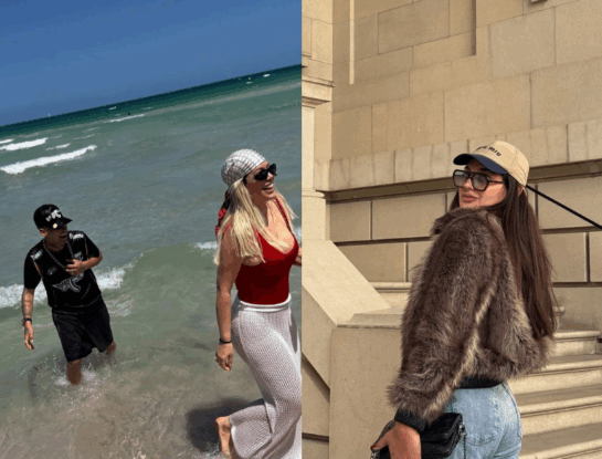 Natt Córdoba reveló cómo es cuidar a las hijas de Wanda Nara durante su estadía en Europa