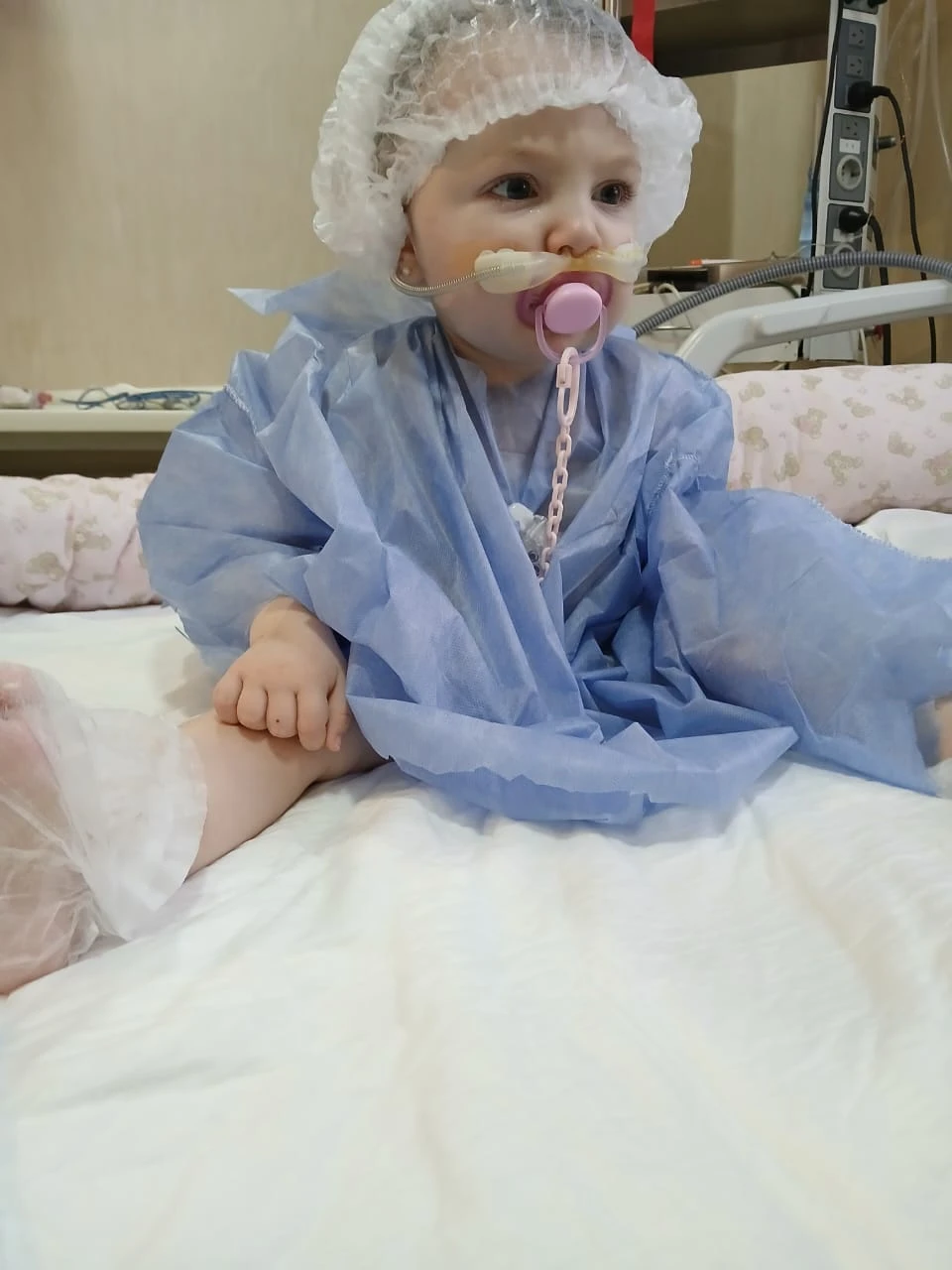 Inés antes del trasplante