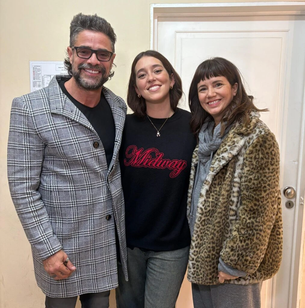 Con Leticia en el día de su cumpleaños