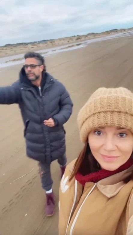 Las fotos de la escapada romántica de Griselda Siciliani y Luciano Castro