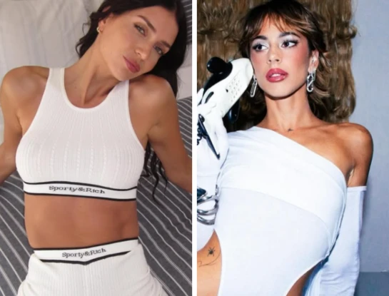 los looks playeros de TIni y Zaira nara que adelantan las tendencias 2026
