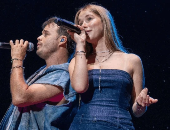 Así fue la participación de Taína Gravier con el elenco de Erreway en Marbella