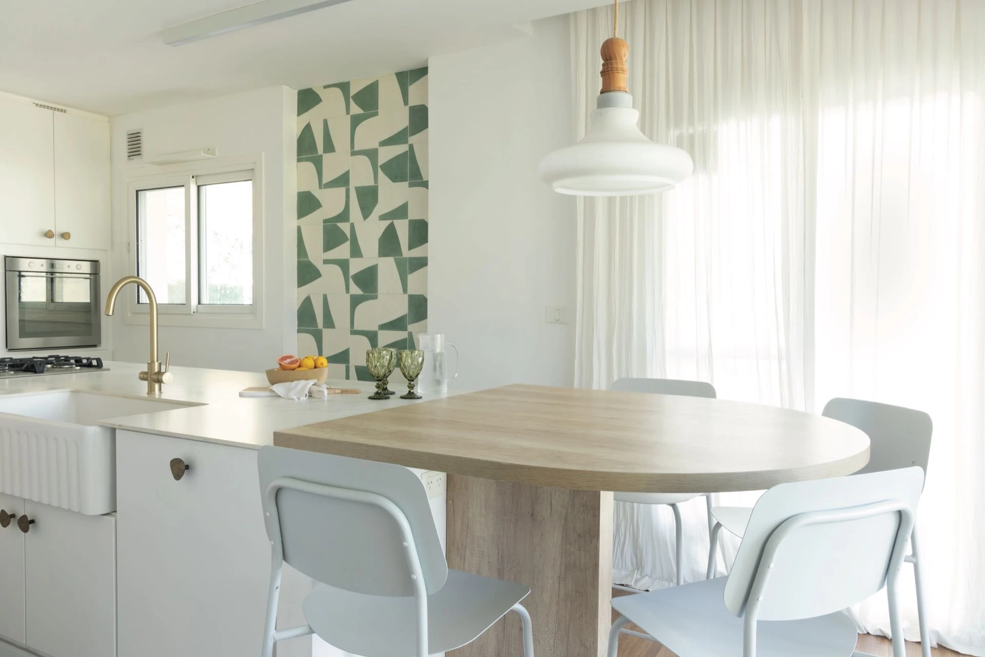 La cocina de diseño simple, funcional y con estilo.