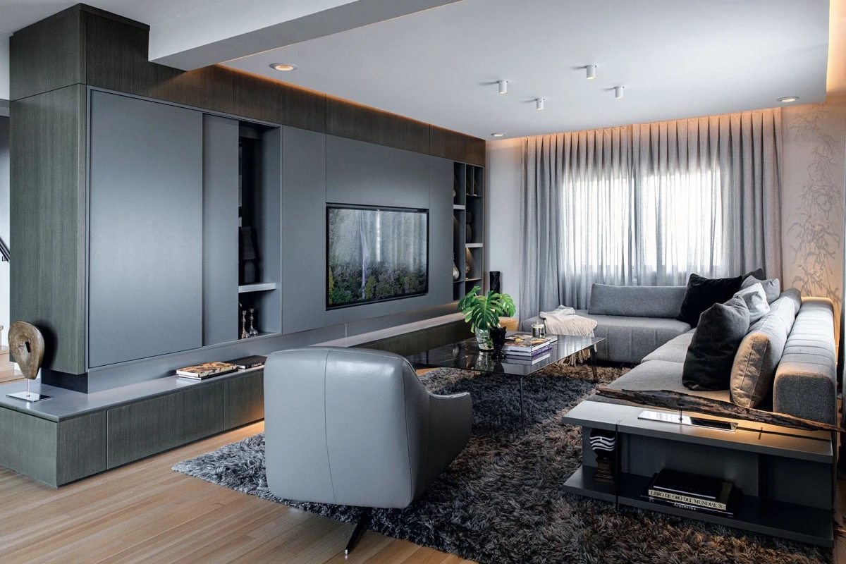 La biblioteca, diseño del estudio Luciana Urteaga Interiorismo 