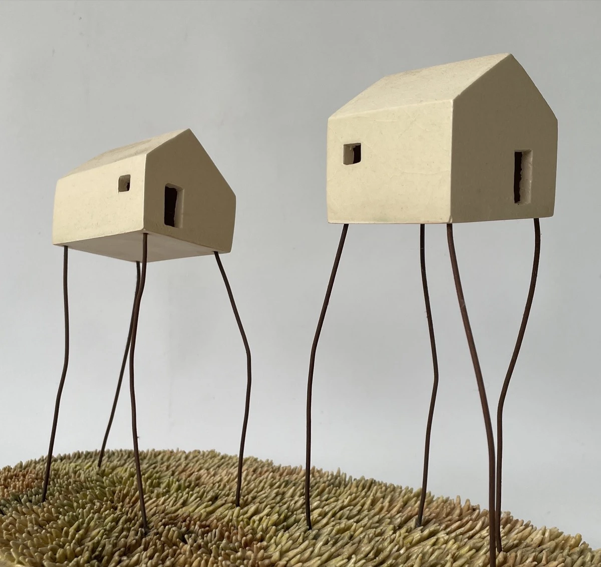 Casas Nómades en pequeño formato de Ximena Ibañez.