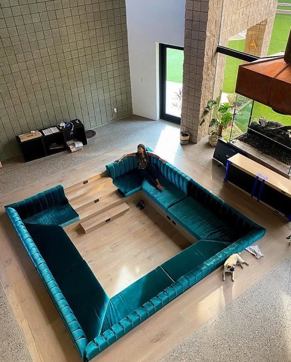 Cálido, funcional y emocional: palabras clave de los conversation pits. 