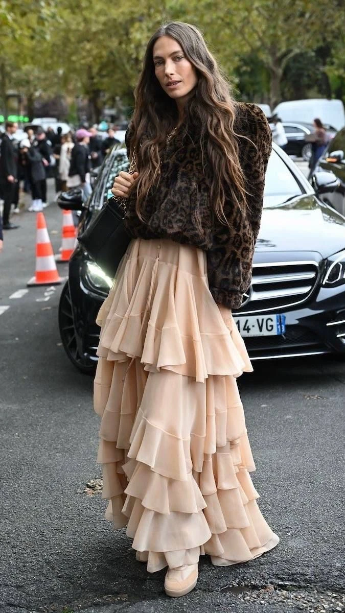 Alerta tendencia: así se llevan las faldas boho en la primavera 2025