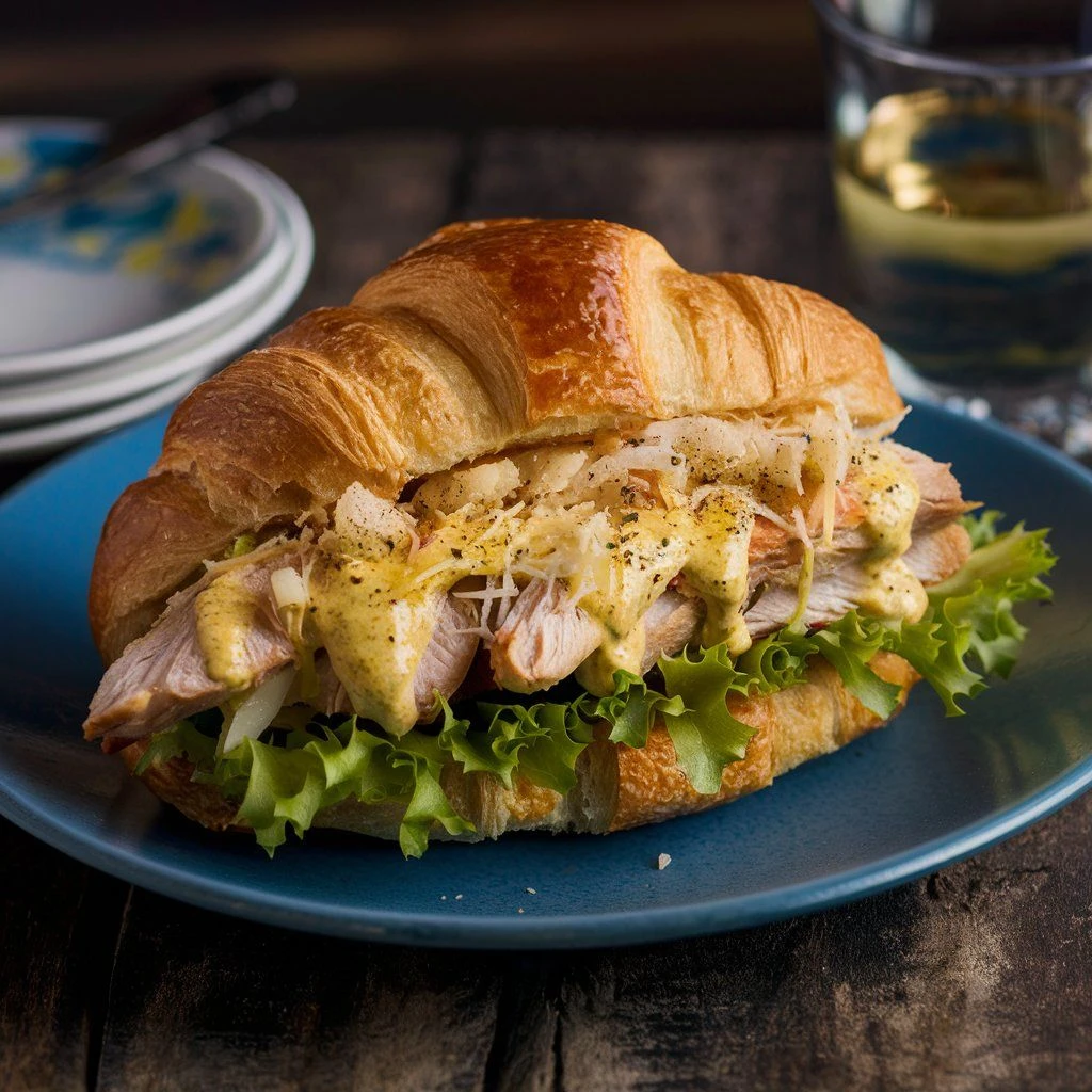 sandwich de croissant