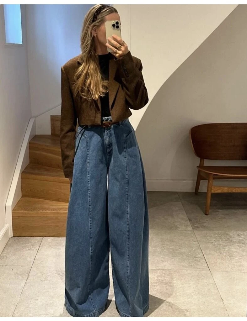 Los mega wide leg son muy cómodos.