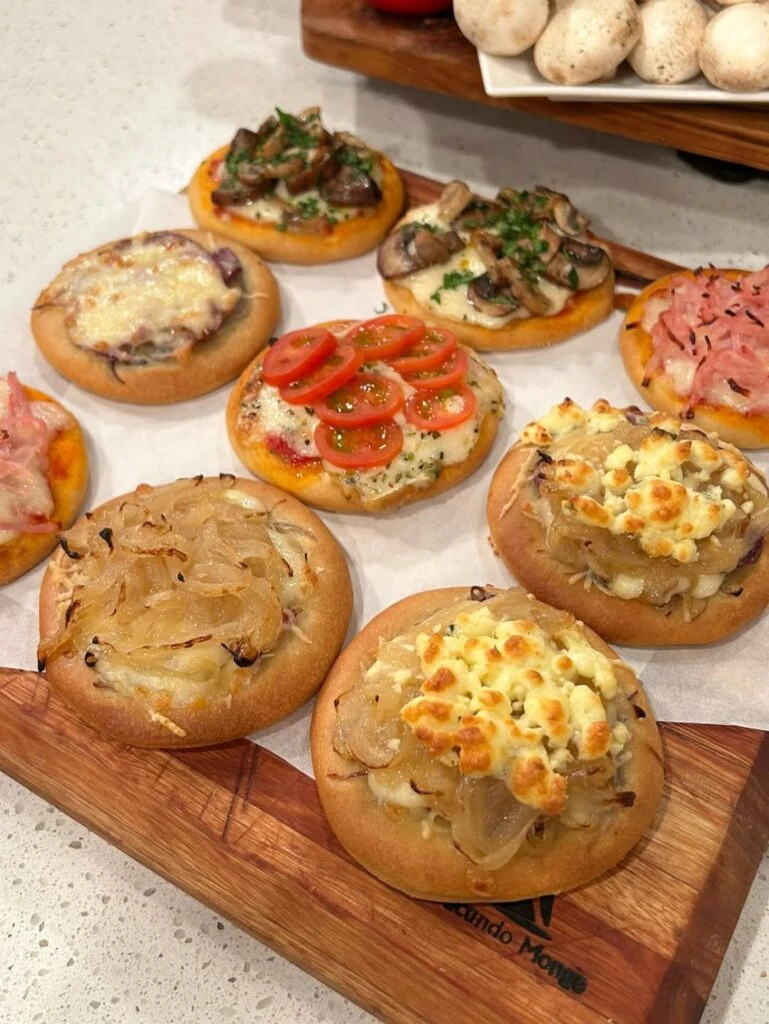 Pizzetas fáciles