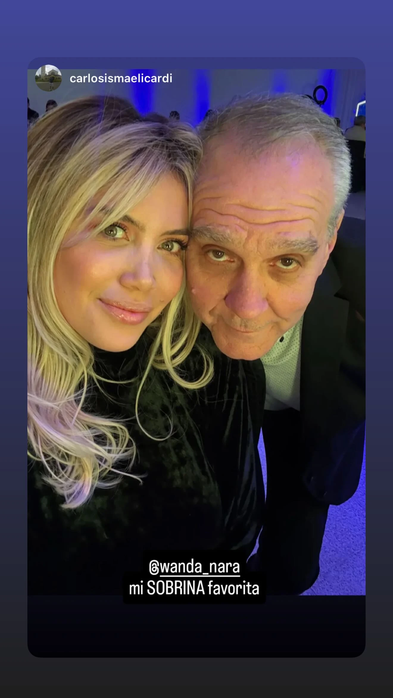 Wanda Nara fue a la fiesta de 15 de la sobrina de Mauro Icardi junto a sus hijas y se mostró muy cercana al clan