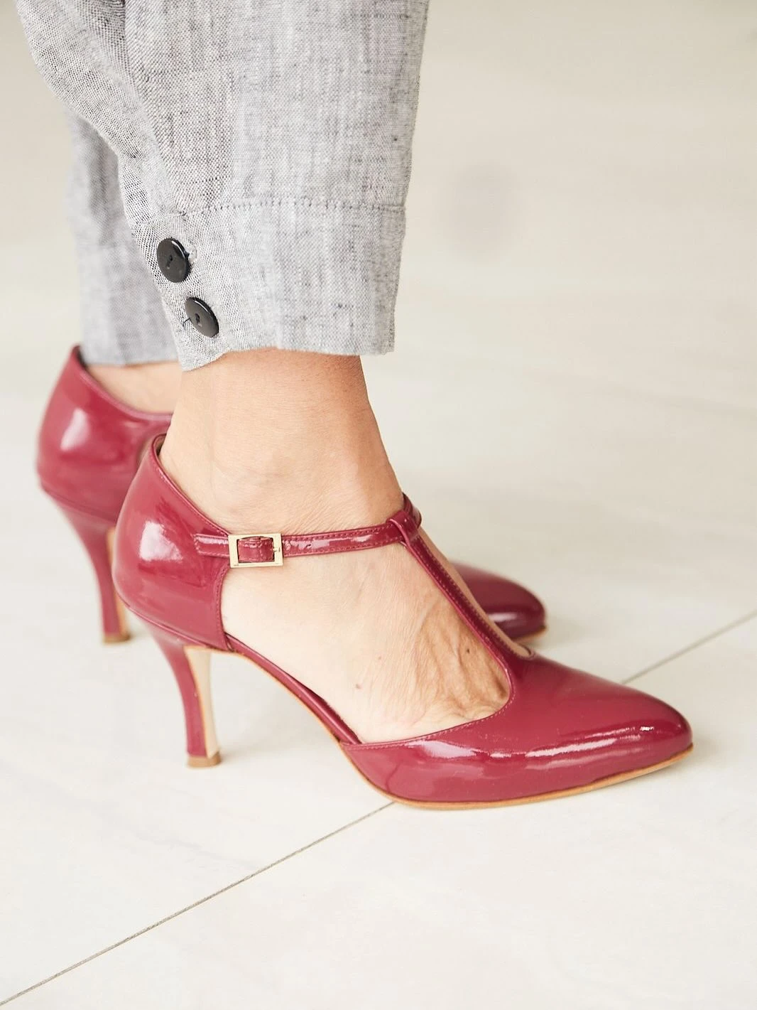 Andrea Pietra brilló en El Diario de Mariana con un look sofisticado y moderno