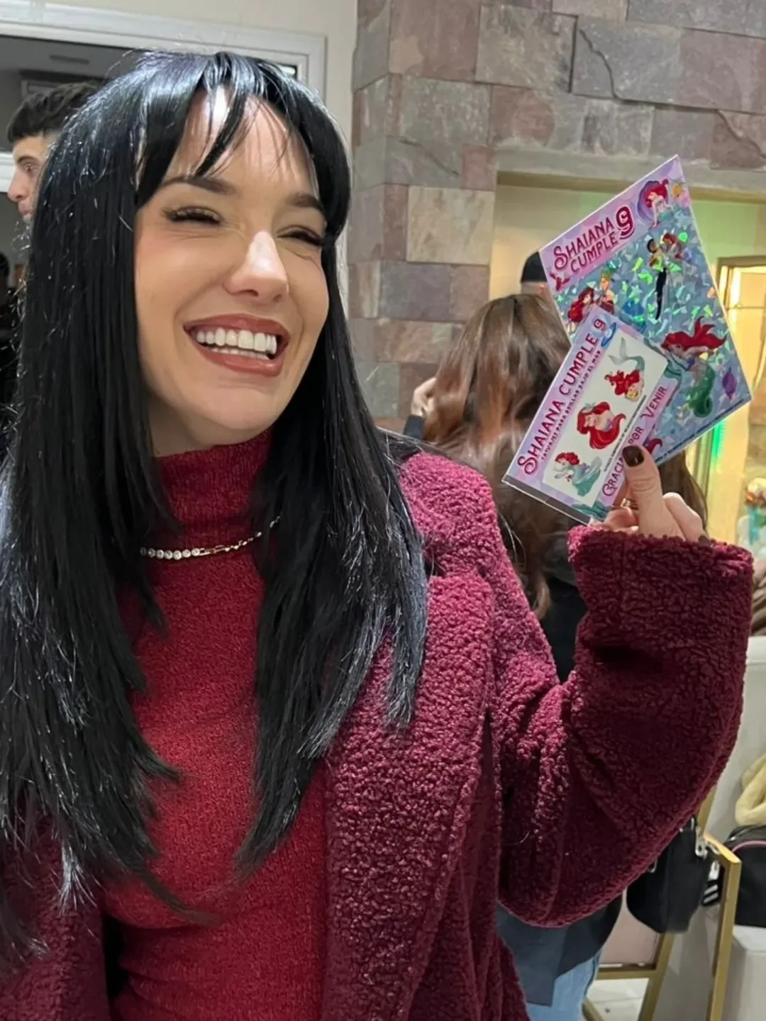 Así fue el cumpleaños temático de Shaina, la hija de la Joaqui