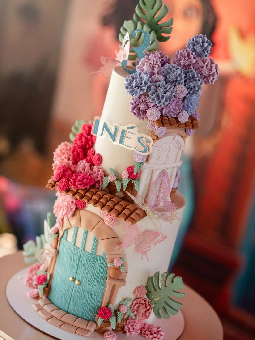 La fiesta temática de Encanto para Inés, la hija menor de Darío Barassi