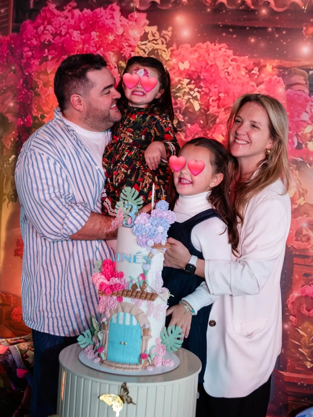 La fiesta temática de Encanto para Inés, la hija menor de Darío Barassi