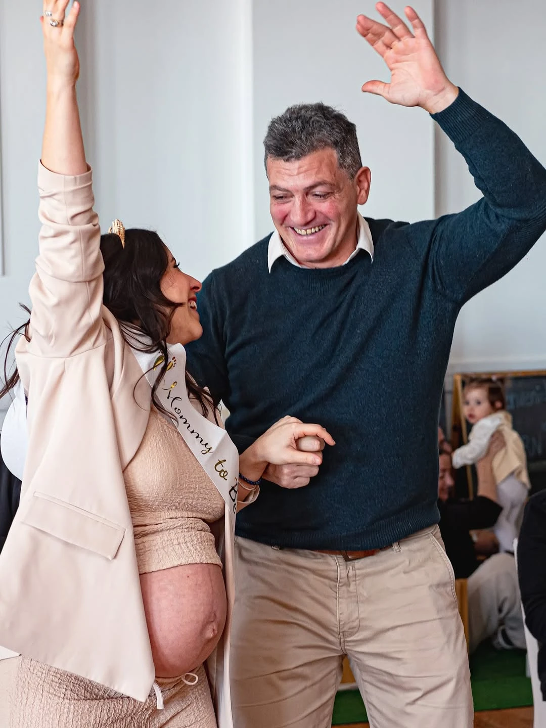 Lara Viciconte y su pareja, Emiliano Mulieri