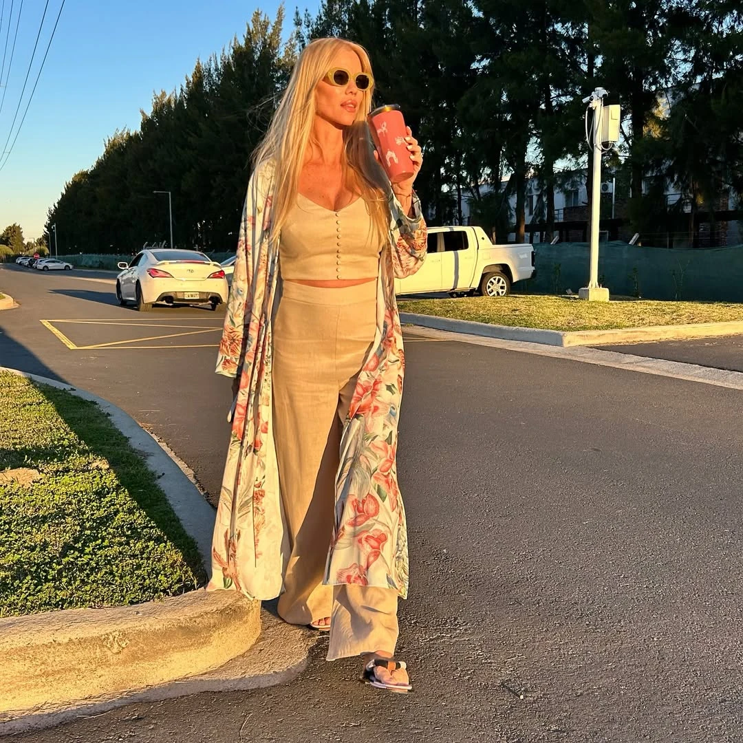 Nicole Neumann adelanta las tendencias de la primavera verano 2026 con un look boho chic de alto impacto