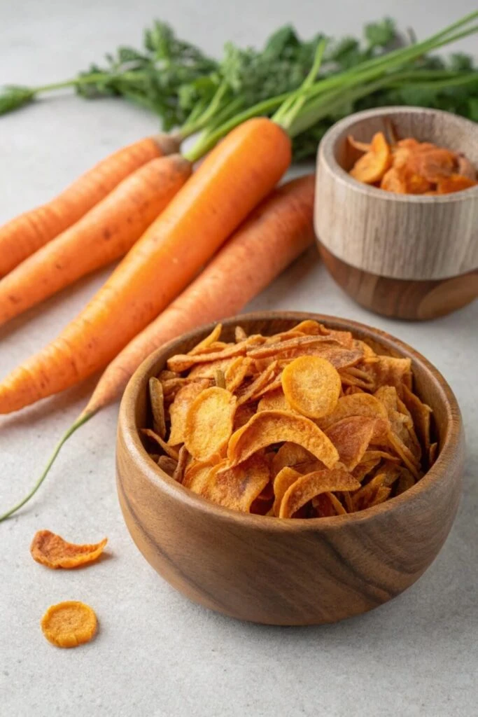 Chips de zanahoria: una receta saludable para hacer en tu casa