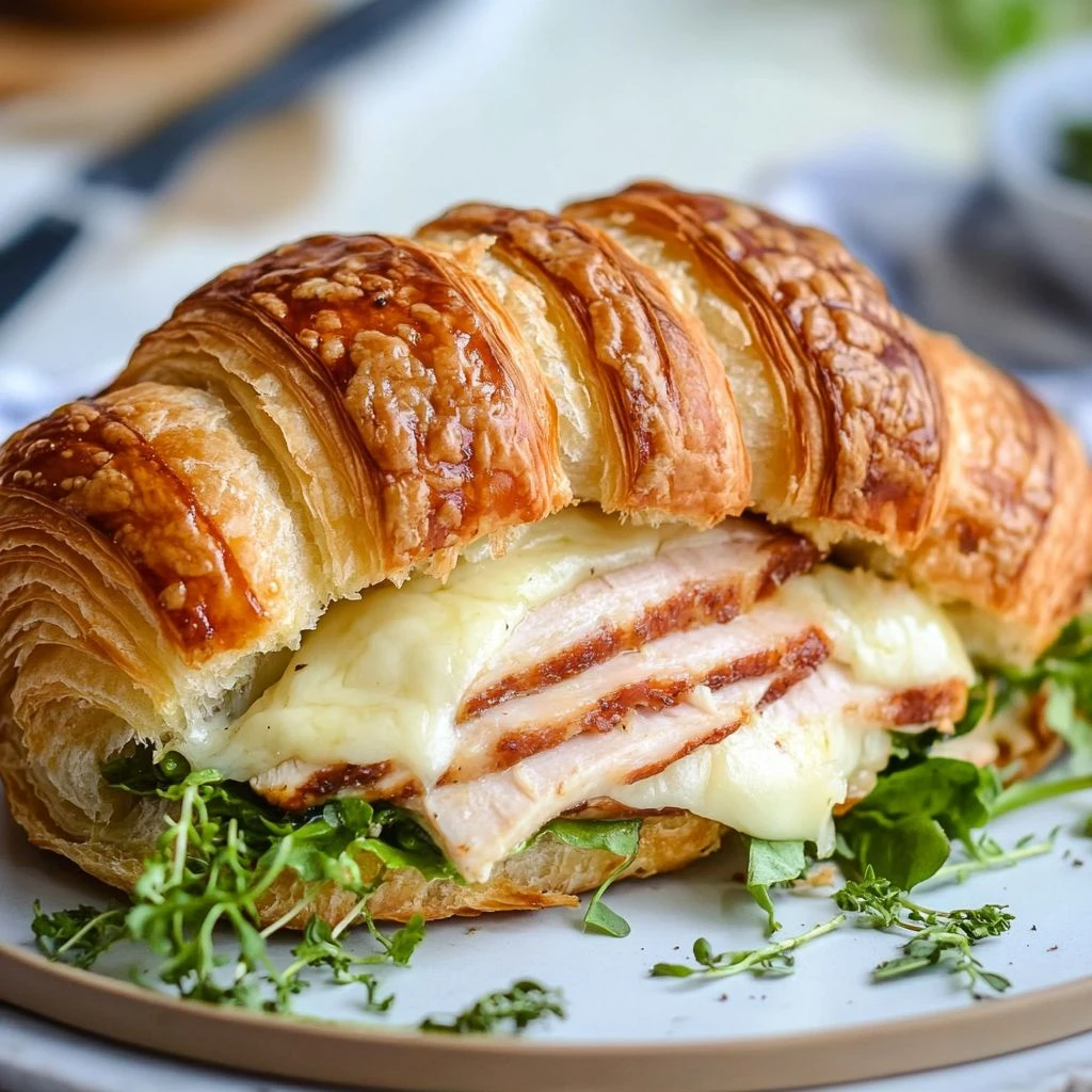 sandwich de croissant