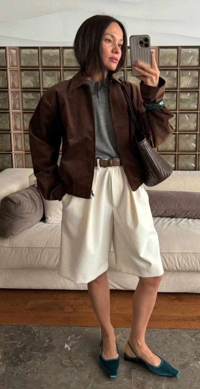 Alerta tendencia así se llevan las bermudas loose que serán tendencia la próxima primavera