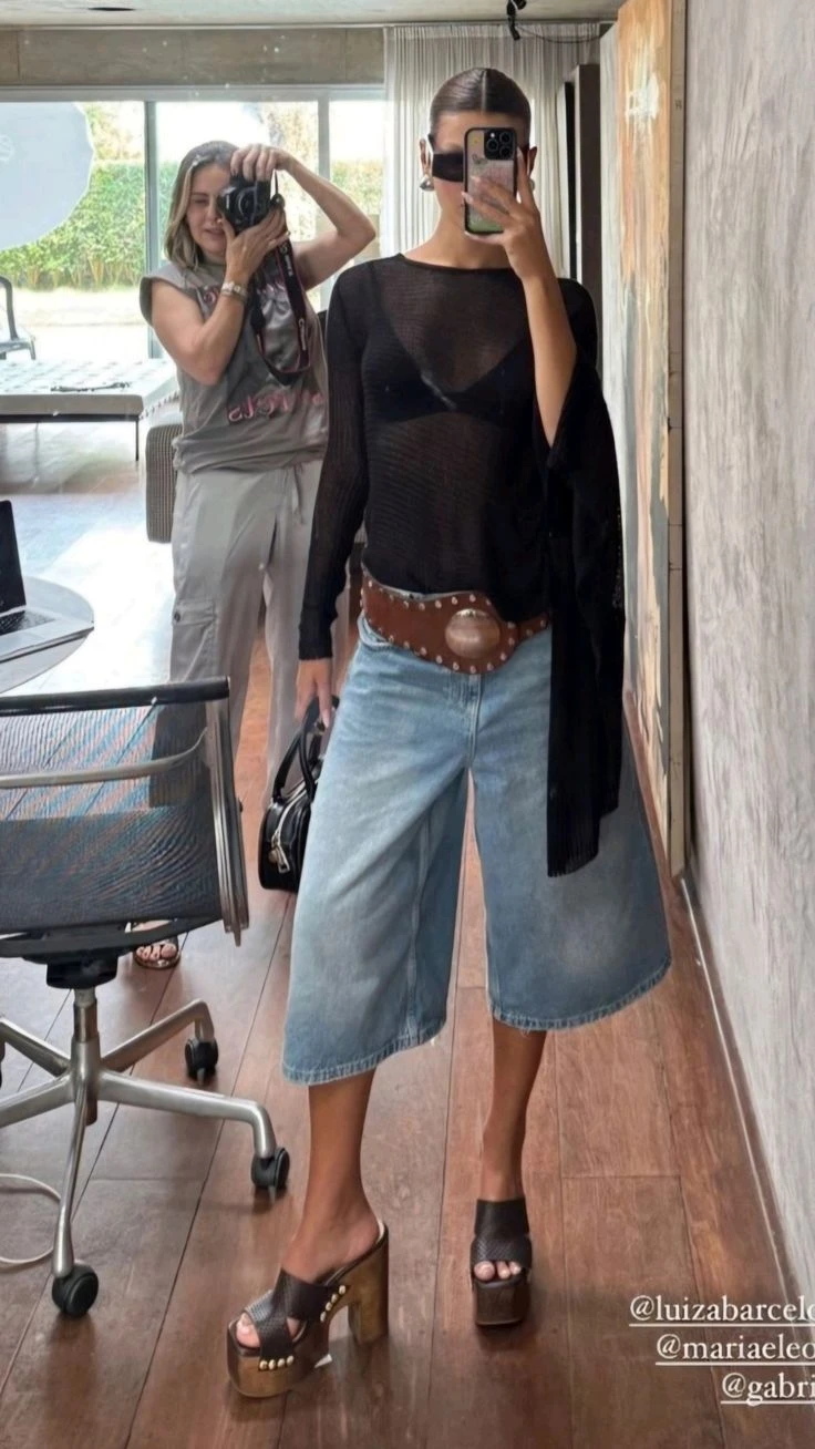 Alerta tendencia así se llevan las bermudas loose que serán tendencia la próxima primavera