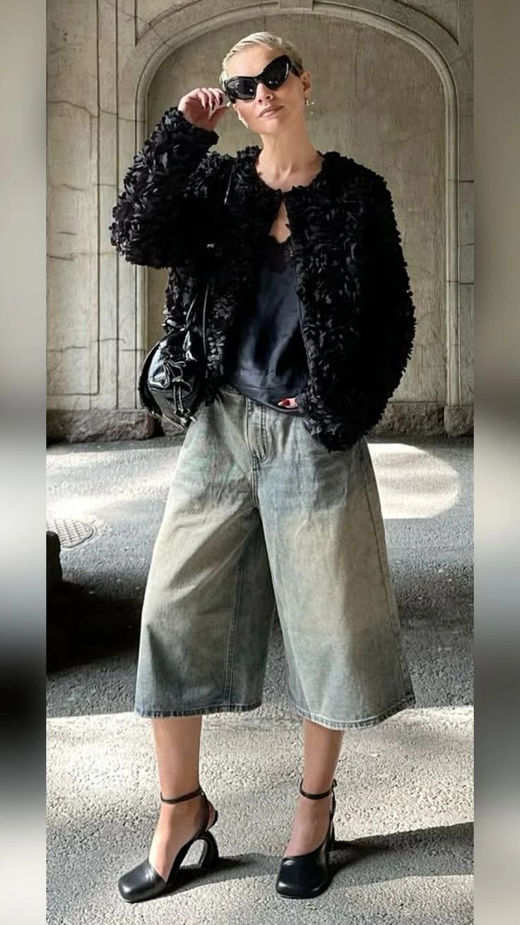 Alerta tendencia así se llevan las bermudas loose que serán tendencia la próxima primavera