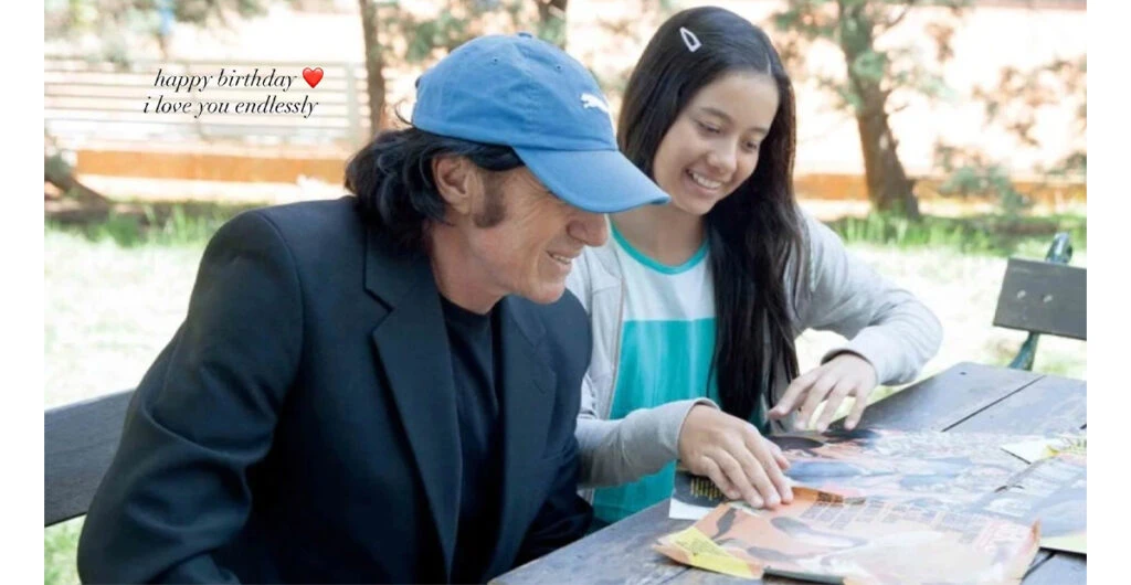Andanin Vilas y su papa: la foto que compartió la hija mayor del campeón en el día de su cumpleaños número 73