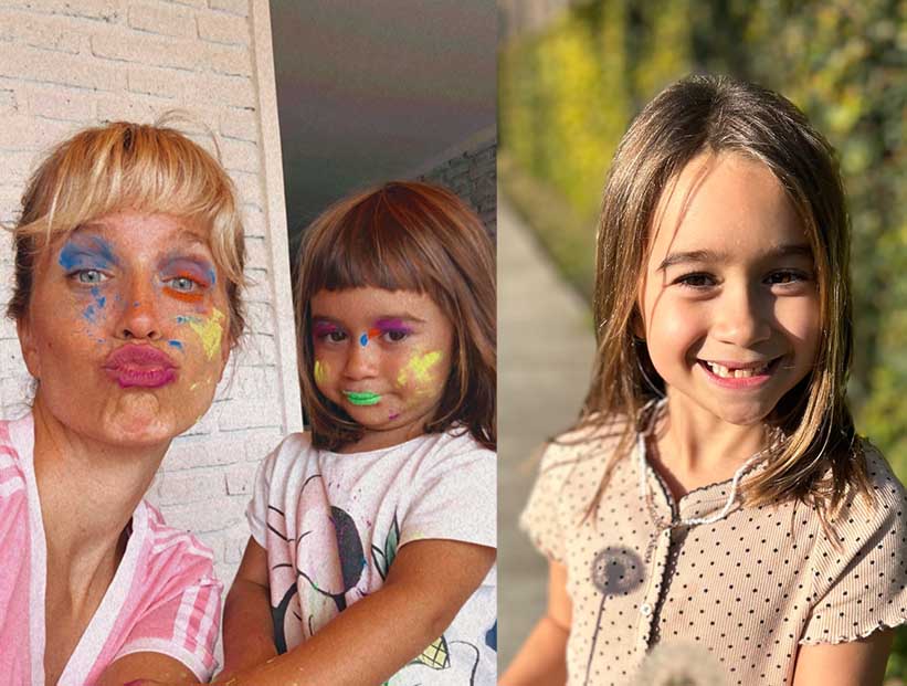 Brenda Gandini celebró los 8 años de su hija Alfonsina con un emotivo posteo: "Mi niña alegría"