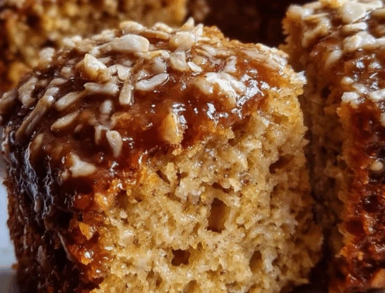 Bizcochuelo saludable con avena