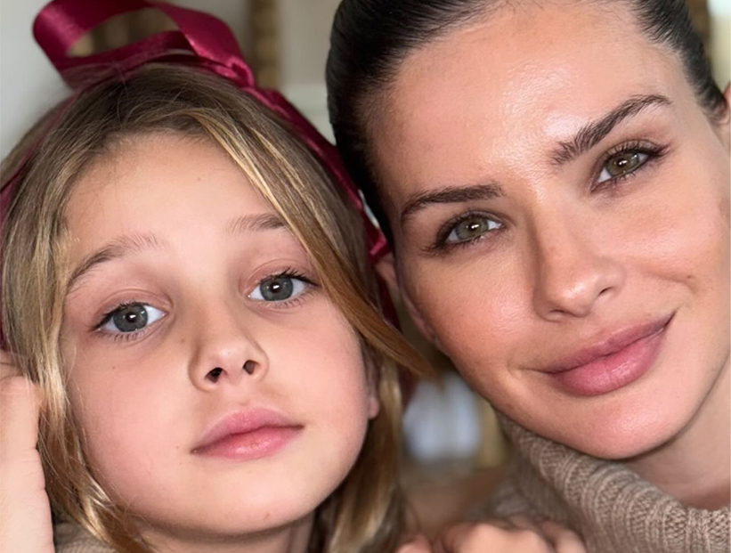 La China Suárez celebró los 8 años de Magnolia Vicuña con tiernas postales en redes: "Mi cumpleañera amada"