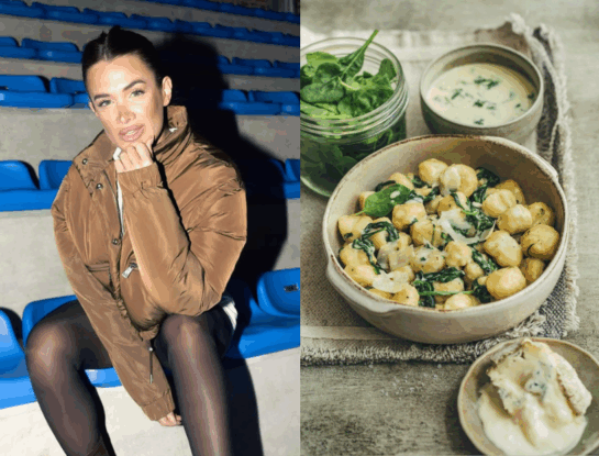 La receta de Cami Homs de ñoquis de ricota con salsa blanca y espinaca