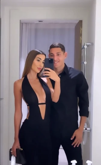 La historia de amor de Nahuel Molina y Bárbara Occhiuzzi