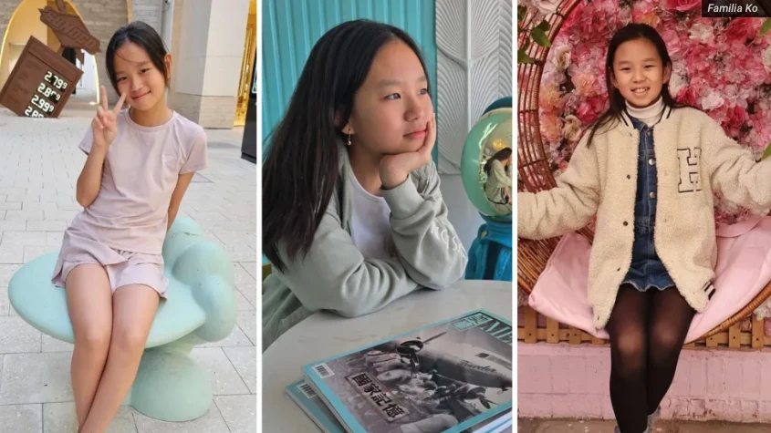 Las fotos de Erin Ko que difundió su familia.