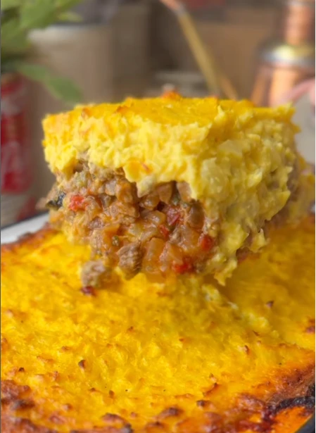 Pastel de carne y choclo